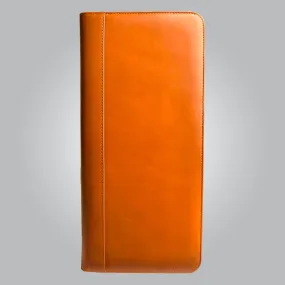 Aston Leather Collector's 40 Pen Case - Tan