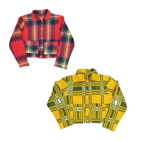 AW24 Reworked Wool Blanket Jackets