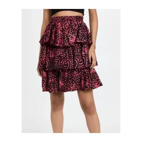 Busayo Ruffled Knee Length Skirt