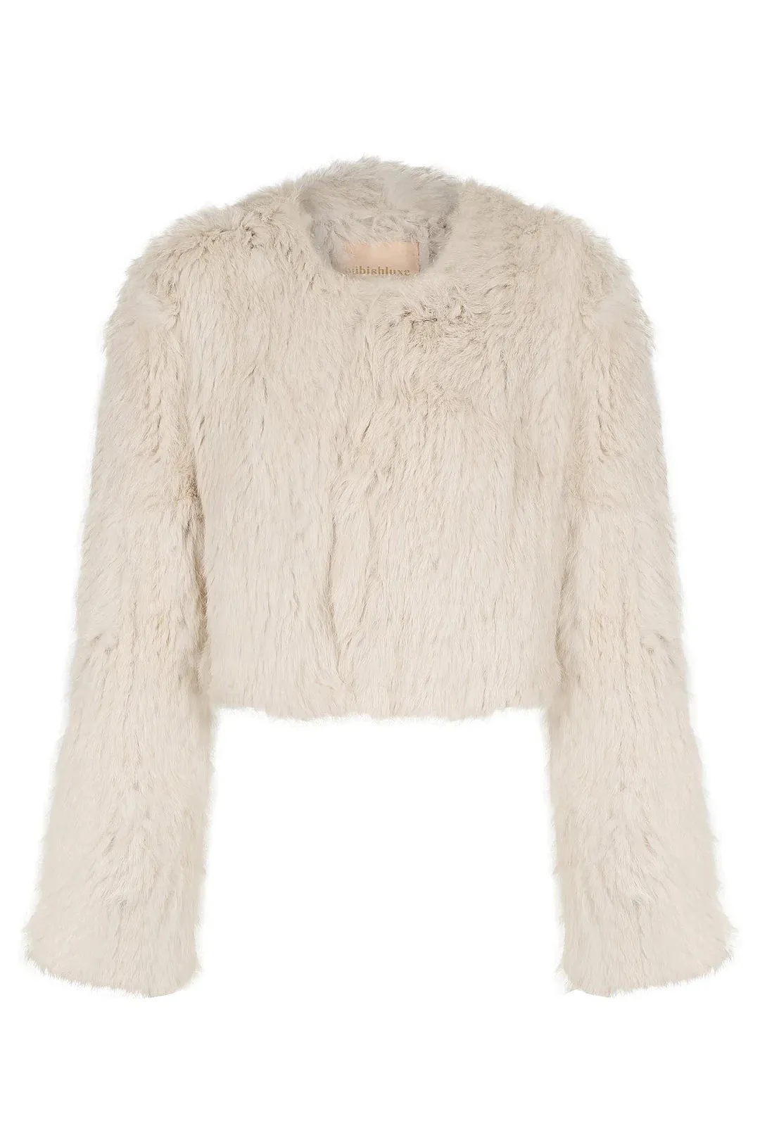 LOLA CROP JACKET (STONE)