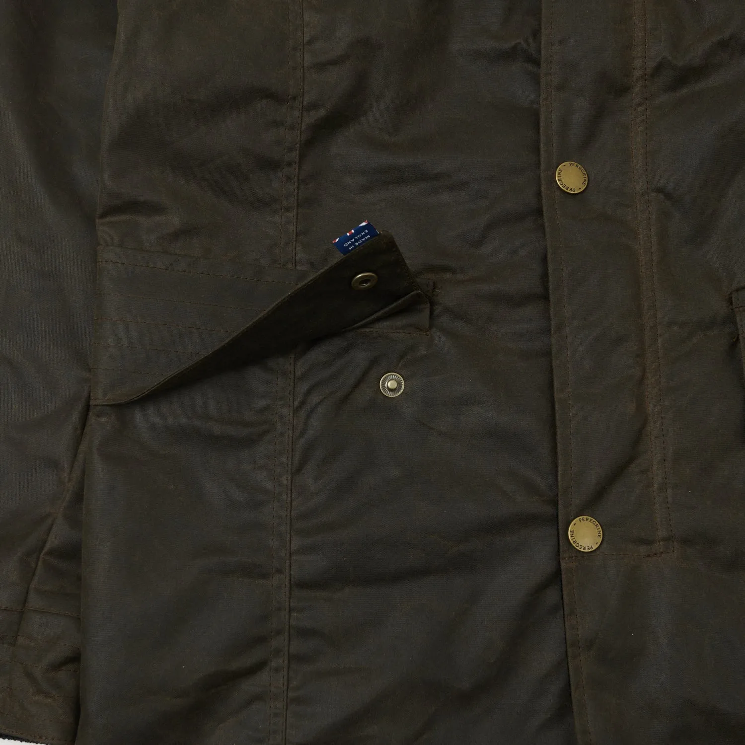 Peregrine Clifton Wax Jacket - Brown