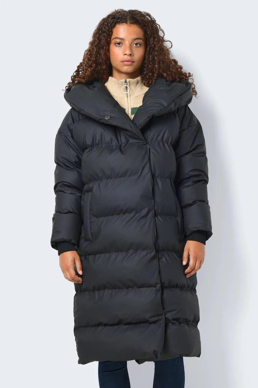 Sky L/s Long Coated Jacket