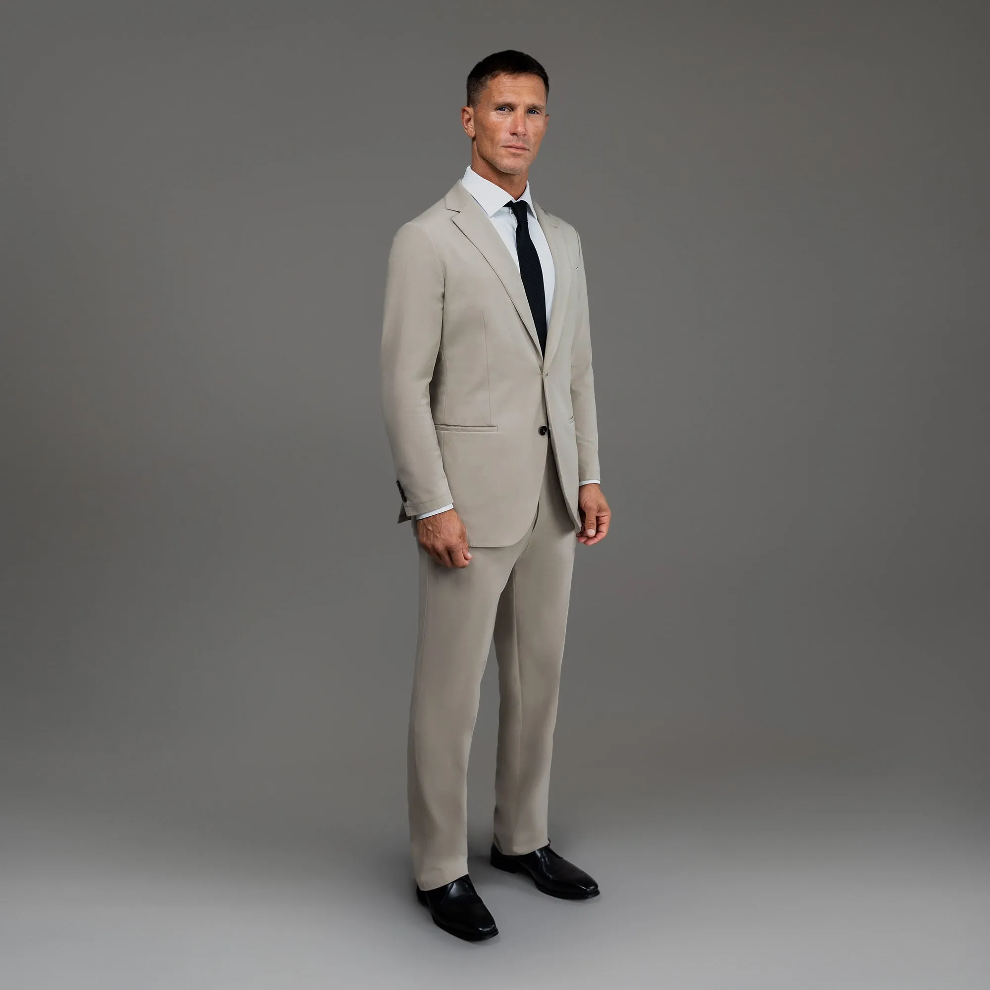 Soho FlexTech Blazer- Fog