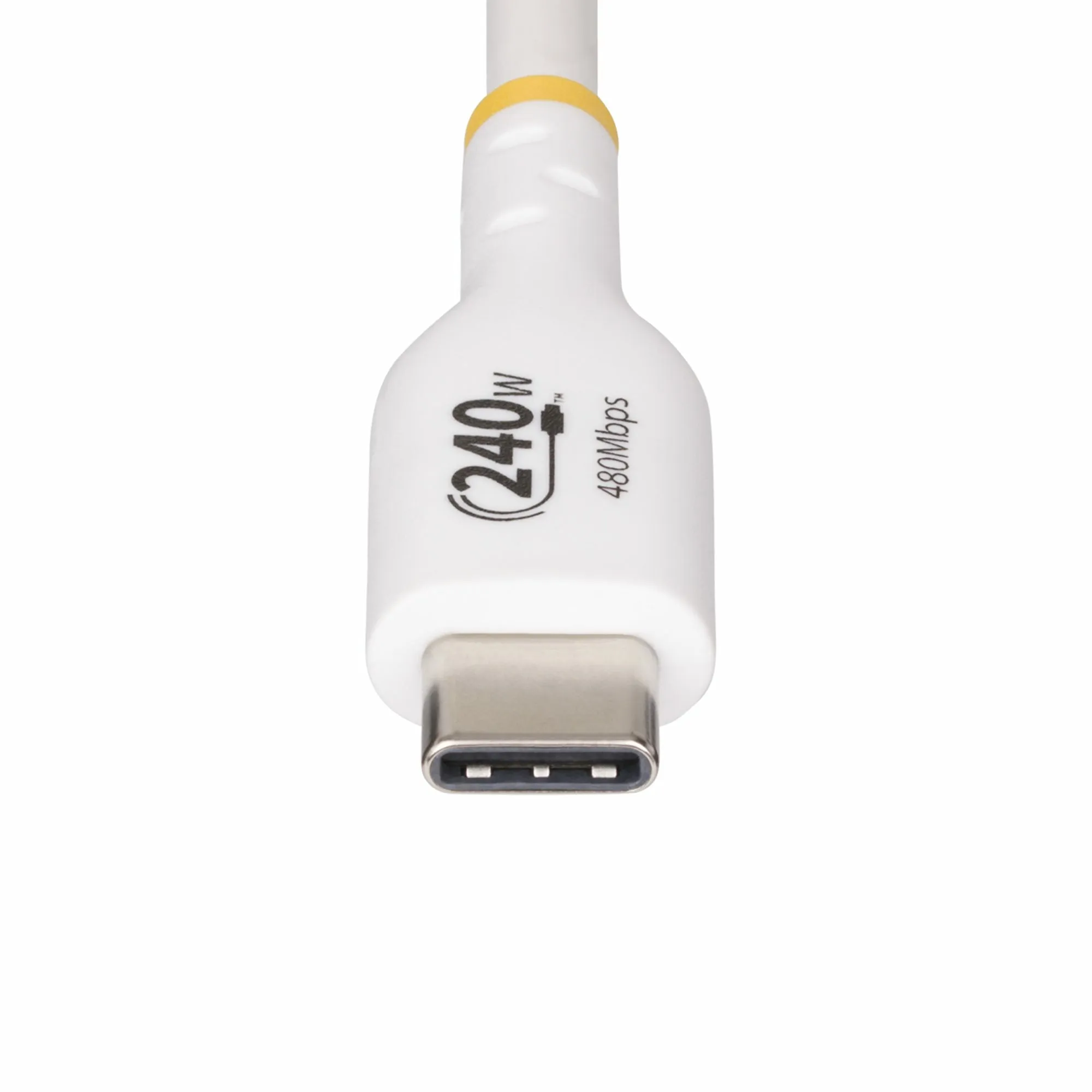 Startech.Com 2M Usb C Charging Cable, Usb-If Certified Usb-C Cable, 240W - Usb-C Cable - 24 Pin Usb-C To 24 Pin Usb-C -