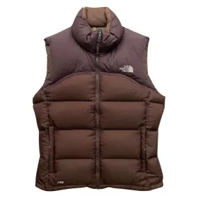 The North Face Womens Brown Gilet Puffer Jacket