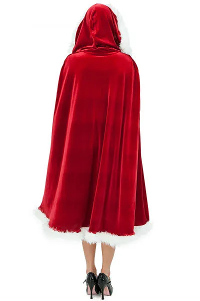 Velvet Santa Cape
